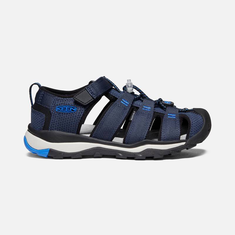 Keen Newport Neo H2 Sandalen Kinder DE-28049 Blue Nights/Brilliant Blue - Keen Kinderschuhe Blau